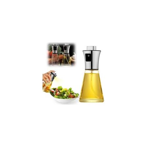 Spray Huile Cuisine, 200ml Acier Inoxydable Pulverisateur Huile Cuisine (1/5)