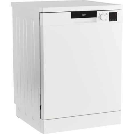 Lave-vaisselle pose libre BEKO LVV1347W bPRO 500 - 13 couverts - L60 cm - 47 dB(A) - Classe D - Blanc (1/5)