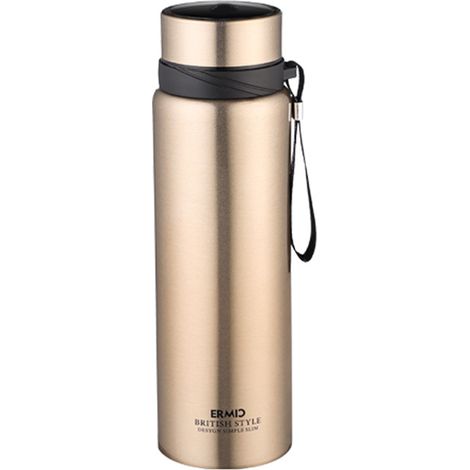 Thermos À Affichage De Température - Acier Inoxydable 304 - Capacité 500 Ml - Pour Bureau Et Voyage - 1 Pièce (1/5)