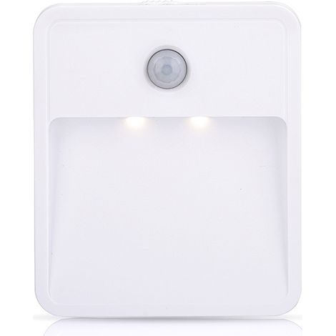 EASYCOMFORT Veilleuse LED avec Détecteur de Mouvement - Lumière de Placard Murale, Blanc Chaud (2Pack) (1/5)