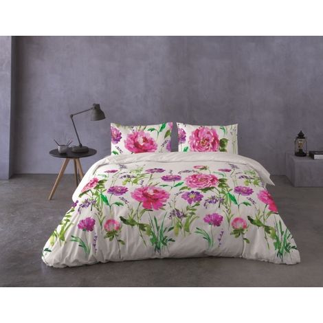 Biancheria da letto in raso di cotone Fiori polacchi PRESTIGE05 220x200 +2x70x80 MATEX