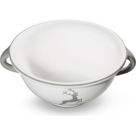 Gmundner Keramik Grauer Hirsch, Weitling (Ø 25cm) (1/3)
