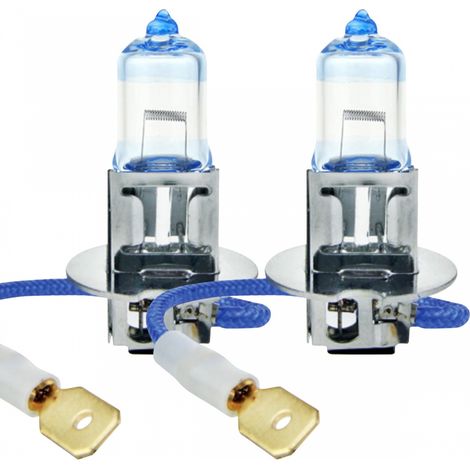 Ampoules halogènes H3 12V 55W LumiTec édition limitée +130% DUO amio-02102 (1/4)
