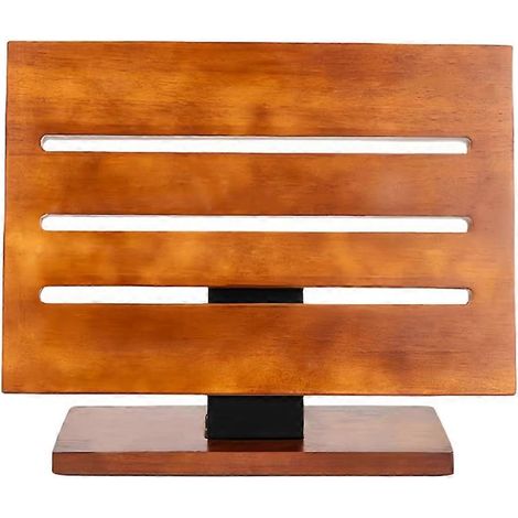 Porte-couverts magnétique en bois, bloc à couverts multifonctionnel pour la cuisine, organisateur de rangement pour une organisation optimisée (1/5)