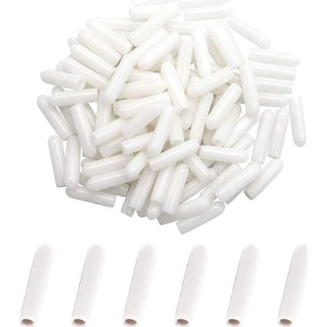 Capuchons pour lave-vaisselle Blanc – Lot de 100 pièces anti-rouille, compatibles avec tous les paniers à vaisselle (1/5)