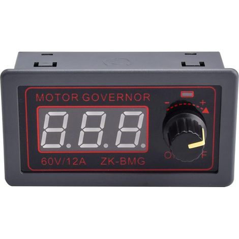 Controlador de velocidad PWM de 5 V, 12 V y 24 V, 500 W, regulador de velocidad de motor eléctrico con módulo controlador y generador de señal PWM5. (1/4)