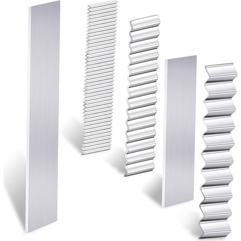 5 Polymer Clay Cutters, Clay Slicer Blade Clay Polymer Clay Cutter Set Flexible Polymer Clay Cutter Clay Cutting Tools for Clay DIY Shaping Modeling Carving (1/5)