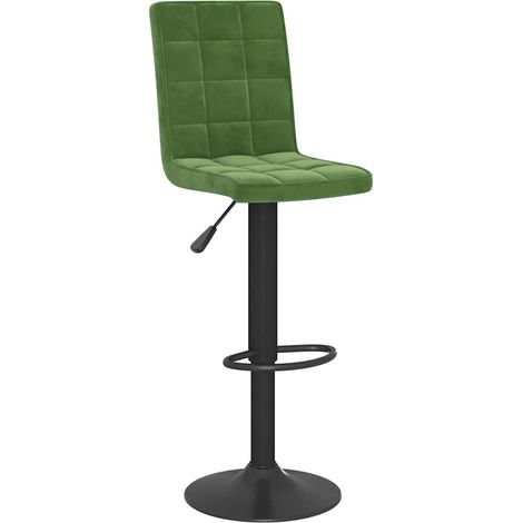 Maison Exclusive - Barhocker Dunkelgrün Samt (1/5)