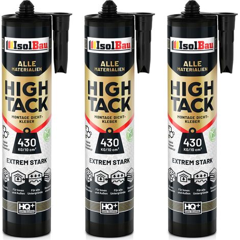 IsolBau Hochleistungs-Montagekleber 3 x 290 ml (1/5)