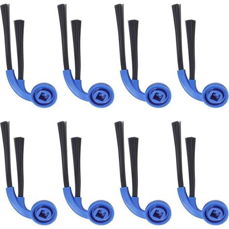 Brosses Latérales pour Ecovacs Deebot T30C Omni /T30C Omni Gen2 /T80 Omni/X8 Omni / X8 Pro Omni Aspirateur Accessoires,Pièce de rechange Brosse à bords en nylon,8 Pièces (1/5)