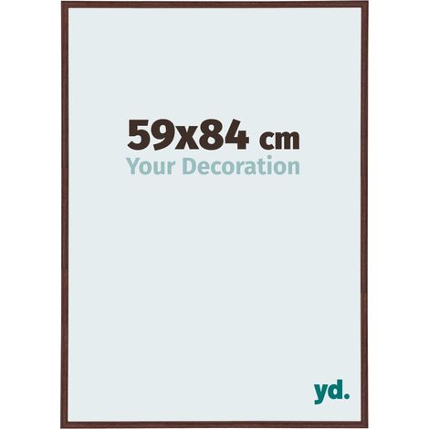 yd. - Cadre photo 59x84 - Brun - Plastique - Annecy