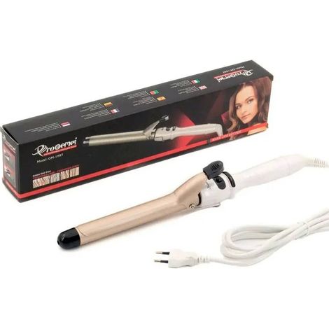 TRADE SHOP - Piastra Arricciacapelli Professionale Ceramica Tormalina ø22mm 45 W Gm-1987-22mm - (1/5)