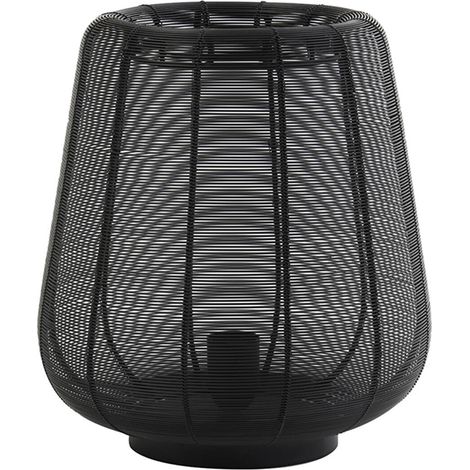 Light & Living - lampada da tavolo - Adeta - nero - metallo -