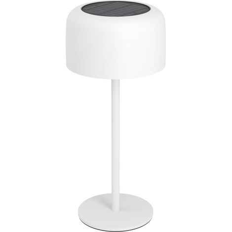 Lampada Ricaricabile Moderna Roccanova Acciaio Bianco Led 2,8W 270Lm Ip44