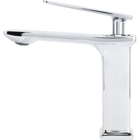 Robinet de lavabo monotrou à encastrer sous WC de style nordique, robinet de lavabo domestique tout cuivre G1/2 (1/5)