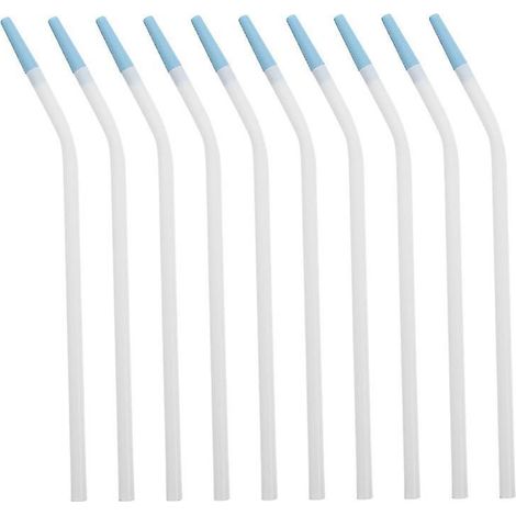 Dispositif d'aspiration de salive pour extraction dentaire (10 pièces) (1/3)