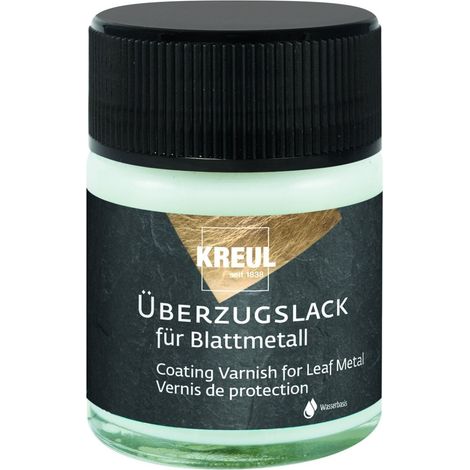 Kreul Überzugslack für Blattmetall 50 ml Bastelfarbe