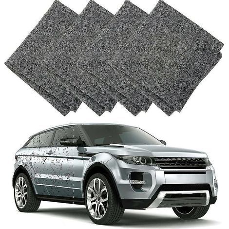 Lot de 4 chiffons nano sparkle pour enlever les rayures – Restaure la brillance de la peinture – Nettoyage facile et réutilisable (1/4)
