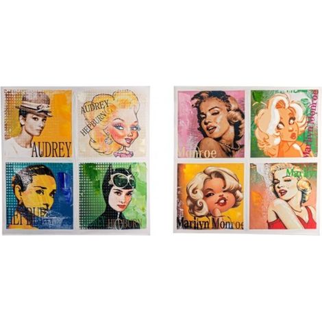 Dipinto olio crown p453-1-2 colori assortiti60x60 - bizzotto (1/2)