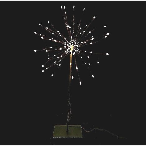 Luci Star 120 Led con Base Argento