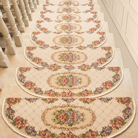 Ensemble de 1 tapis de marche rectangulaire antidérapant, 65 x 24 cm