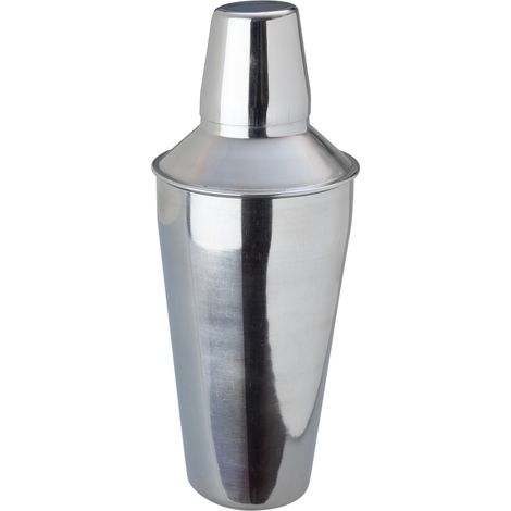 Coctelera de barman para bebidas y cócteles, de acero, 0,75 L - Hendi 593035