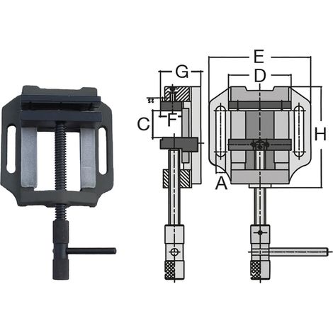 Mordazas Prismáticas de la serie FTX de Fortex FTX-150N-MT