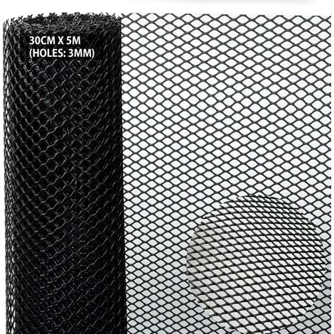 Grillage à Poulet en Plastique 5 m, Filet d'Élevage de Volaille pour Jardin et Balcon, Maille pour Décoration de la Maison, Cour (30 cm x 5 m) (1/5)
