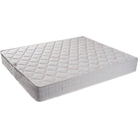 Matelas Tissu Ignifugé Non Feu 140x200 x 21 cm - Ferme Indéformable - Très Respirant (1/3)