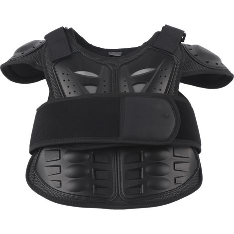 Gilet de Protection Moto Enfant Dorsale Poitrine Comfortable Cyclisme VTT Taille S (1/5)