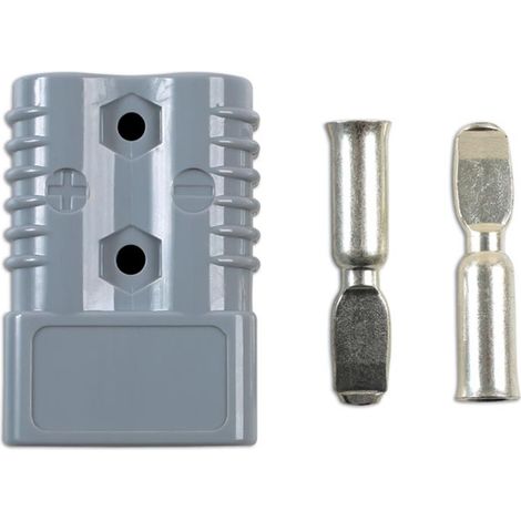 Connecteur anderson 175 a gris bipole