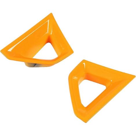 Accessoires intérieurs orange pour console centrale, levier de vitesses et panneau latéral de voiture (modèles 2023-2024) (1/5)