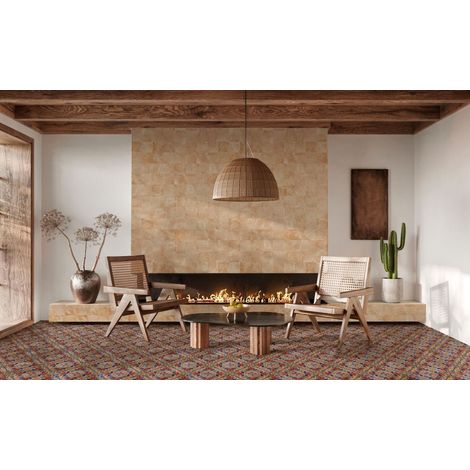 Carrelage Imitation Carreaux de Ciment TERRA Camelback 11,5x11,5cm (1/4)