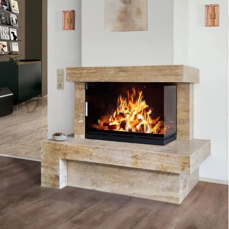 Inserto para chimenea 69 CM B CGR d150 5-8kW (1/3)