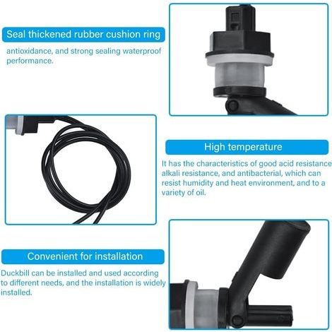 Set mit 4 Wasserstandssensoren, Schwimmerschalter für Pumpe, automatischer Wasserstandsschalter für Aquarium und Schwimmbad (1/4)