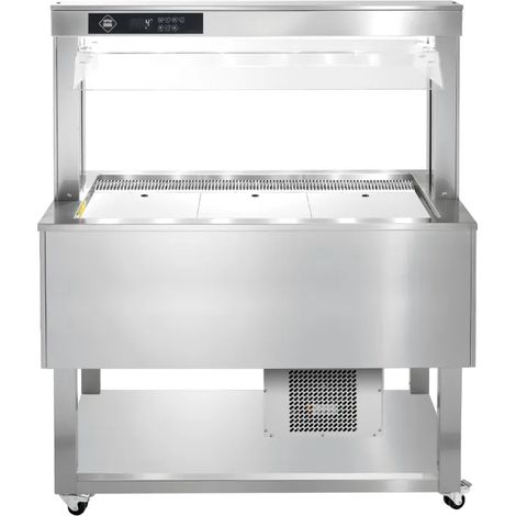 Buffet à froid positif, réglable GN 3-1/1 inox RM - TR BLUE+ 3I - RM Gastro