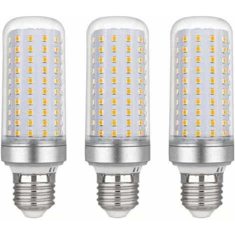 Pair E27 LED-Maiskolbenlampe, 30 W, AC 175–265 V, Warmweiß (3000 K), 2500 lm, nicht dimmbar, entspricht 300 W Halogenlampe, LED-Maiskolbenlampe für Kronleuchter, Deckenleuchten, Tisch- und Stehlampen,