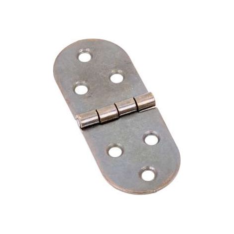 Cerniera A Biscotto Bronzata Mm.31X80