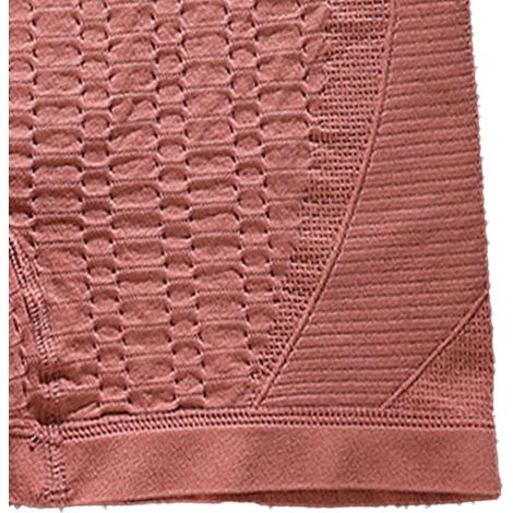 Damen-Sportshorts mit hohem Bund, figurbetont, nahtlos, atmungsaktiv, dehnbar, Yoga-Shorts, geeignet für das tägliche Fitnesstraining, orange, Einheitsgröße (42,5-75 kg / 93,7-165,3 lb). (1/5)