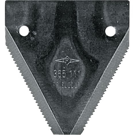 Hoja de afeitar para guadaña 76x82x3mm 25 unidades CNH 365111 (1/3)