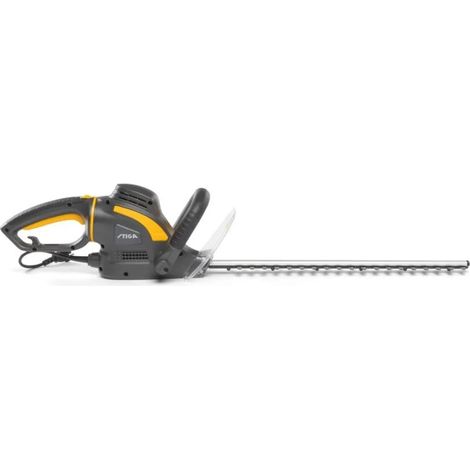STIGA HT 105c - Cortasetos eléctricos (500 W), doble hoja 51 cm, espaciado de los dientes, 15 mm, peso 3 kg (1/3)