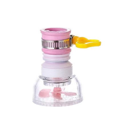 Douchette de robinet universelle 2 pièces, embout flexible pour cuisine et salle de bain (1/2)