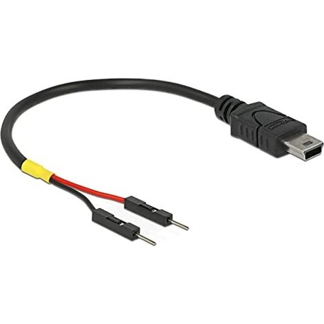 DeLOCK Delock 85412 - 0,1 m - Mini-USB B - Noir (1/3)