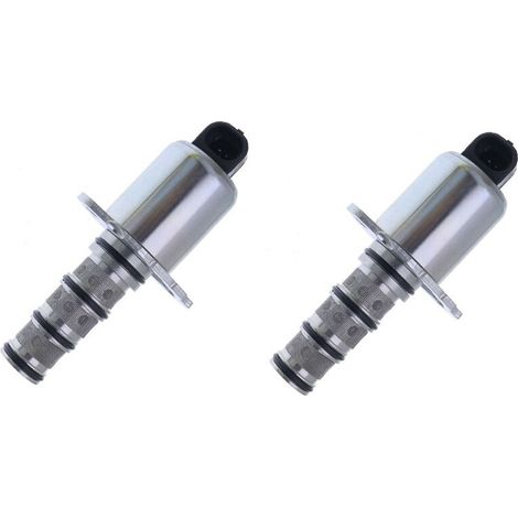 Dos electroválvulas hidráulicas AT310587 aptas para tractores 210LE, 315SJ, 310J, 410J, 325J y 210K.