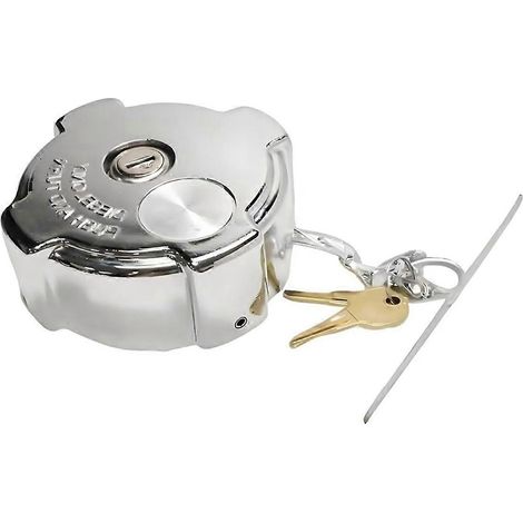 Bouchon de réservoir de carburant avec verrou pour camions américains Freightliner - Voir photo (1/5)
