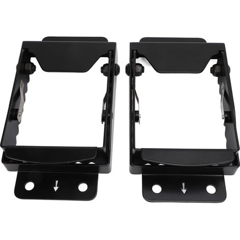 Pedane ATV Antiscivolo Universale Pieghevole 4 Ruote Passeggero Posteriore Pedane Pedale di Ricambio per Polaris Sportsman Scrambler (1/5)