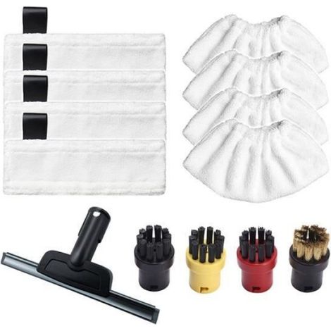 Chiffon Vadrouille pour Karcher Easyfix SC2 SC3 SC4 SC5 Nettoyeur Vapeur Microfibre Sol VêTement Brosse Vapeur STEAM CLEANER (1/4)