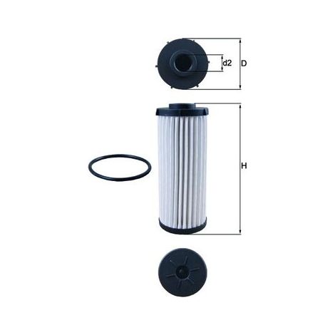 Filtro cambio HX139D Knecht (1/2)