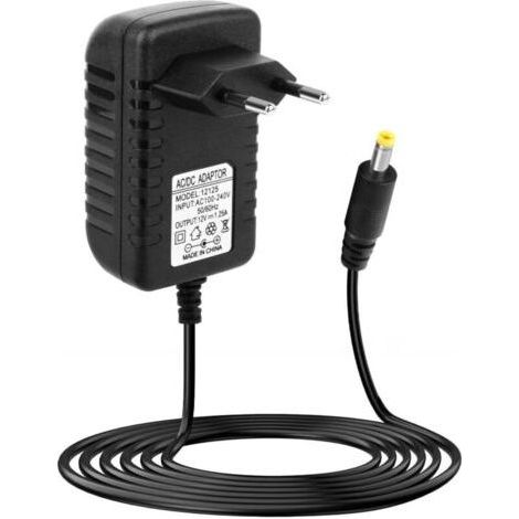 15W Power Adapter for Echo Dot 3rd / 4th / 5th Gen, 15W Charger for Echo Show 5 1st / 2nd Gen/Spot/TV Cube, 12V 1.25A Power Charger with 2M Cable (1/5)