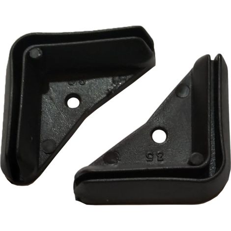 PIEDINO PER SCAFFALE mm 35 x 35- 100 pezzi - Senza Marca